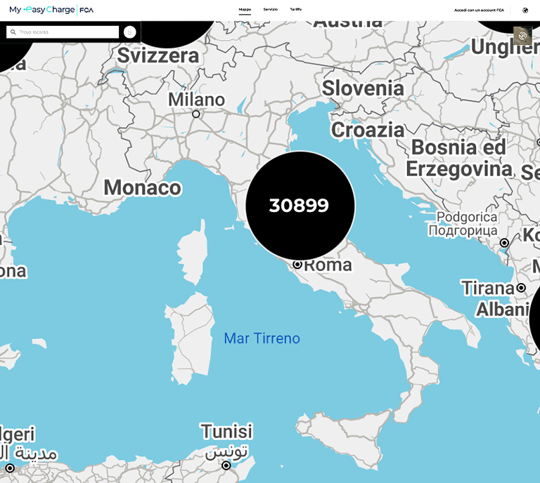 My Easy Charge FCA - Carga pública - Alfa Romeo