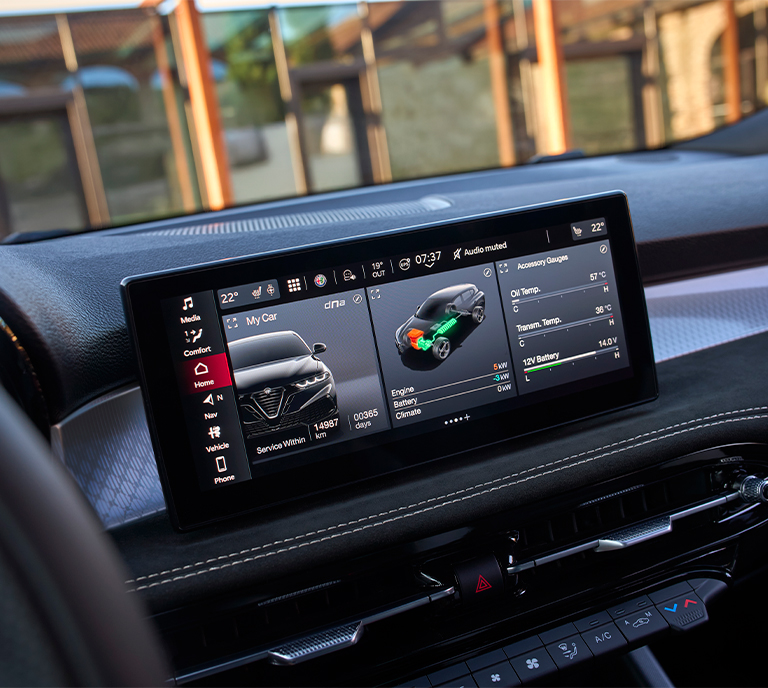 Tecnología sostenible Tonale Plug-in Hybrid - Alfa Romeo