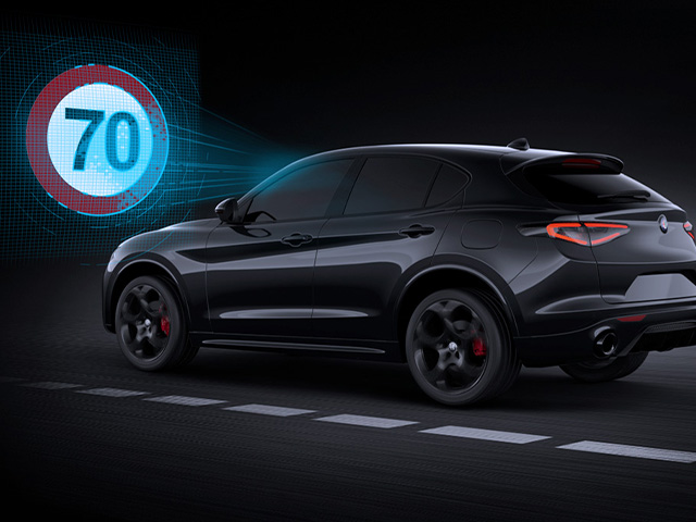 Alfa Romeo Stelvio - Seguridad - Reconocimiento de Señales de Tráfico